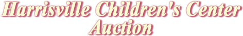Harrisville Children's Center Auction