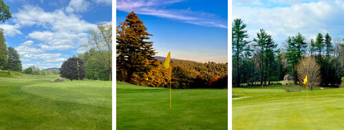 %%Monadnock Country Club%%, Peterborough, NH; Round of Golf for Four; No expiration date; Good any day of the week; Offers terrific views and challenging play for golfers at every skill level; Well-groomed fairways and greens; A terrific choice for your regular rounds of golf or a new destination for you and friends when visiting Peterborough. https://www.monadnock.golf/