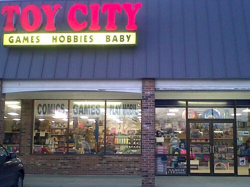 %%Toy City%%, Keene, NH; Gift Certificate; No expiration date; Toy City sells Lionel trains, HO gauge trains, board games, plastic model kits, preschool toys, Lego, Playmobil, Calico Critters, science kits, comics, and more; Large baby department with baby furniture and all of your other baby needs. http://www.toycityonline.com/
