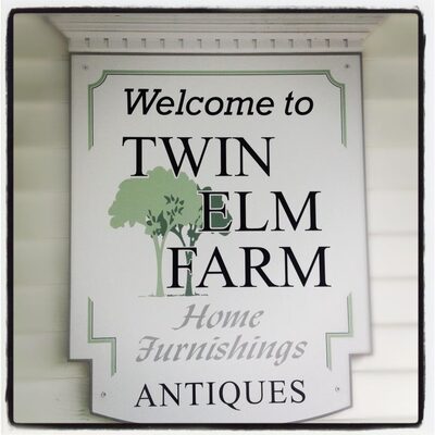 %%Twin Elm Farm%%, Peterborough, NH; Gift Certificate; No expiration date; Twin Elm Farm is a multi-dealer group shop located in a 19th century farmhouse and barn situated in historic Peterborough, NH. You will find a treasure trove of antiques, vintage goods and accessories for your home and garden, all beautifully arranged in room-like settings. http://www.twinelmfarm.com/