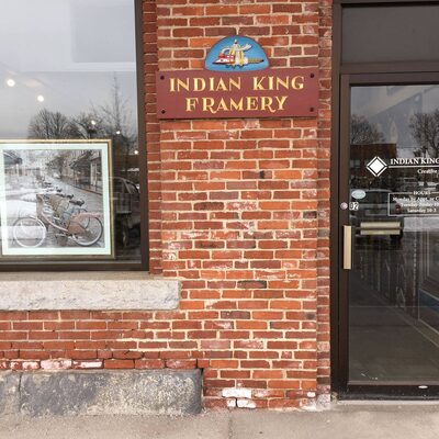 %%Indian King Framery Gift Certificate%%, Donated by Karen Ogg; No expiration; With a lifetime of artistic experience and years of custom framing expertise, owner Tyler Rogers will infuse into every project the highest quality craftsmanship and design. Visit Indian King Framery in Keene, NH for: Custom Picture Framing, Installation Services, Conservation Framing, Matting, Floating and Dry Mounting, Shadowboxes, Glass Replacement, Diplomas, Canvas Stretching, Readymade Frames and Components. http://www.indiankingframery.com/